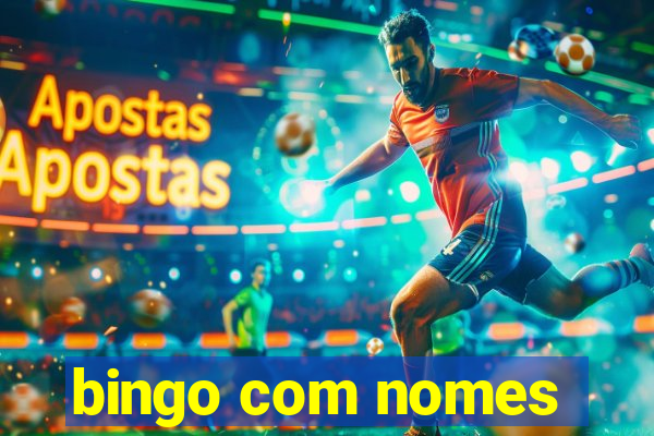 bingo com nomes